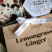 Load image into Gallery viewer, King Island Ligurian Honey Hand & Body Wash 500ml King Island Ligurian Honey Luxe Body Mousse 150ml Bramble & Hedge Sour Cherry, Cranberry & Candied Violet Honeycomb - 200g Limited edition Arida x Isla Lumiere Carousel Candle with soy wax, wood wick and scented with an Australian Bush Fragrance Bramble and Hedge artisan Honeycomb Christmas Edition lemongrass and ginger loose leaf herbal tisane by TEA DROP 50G
